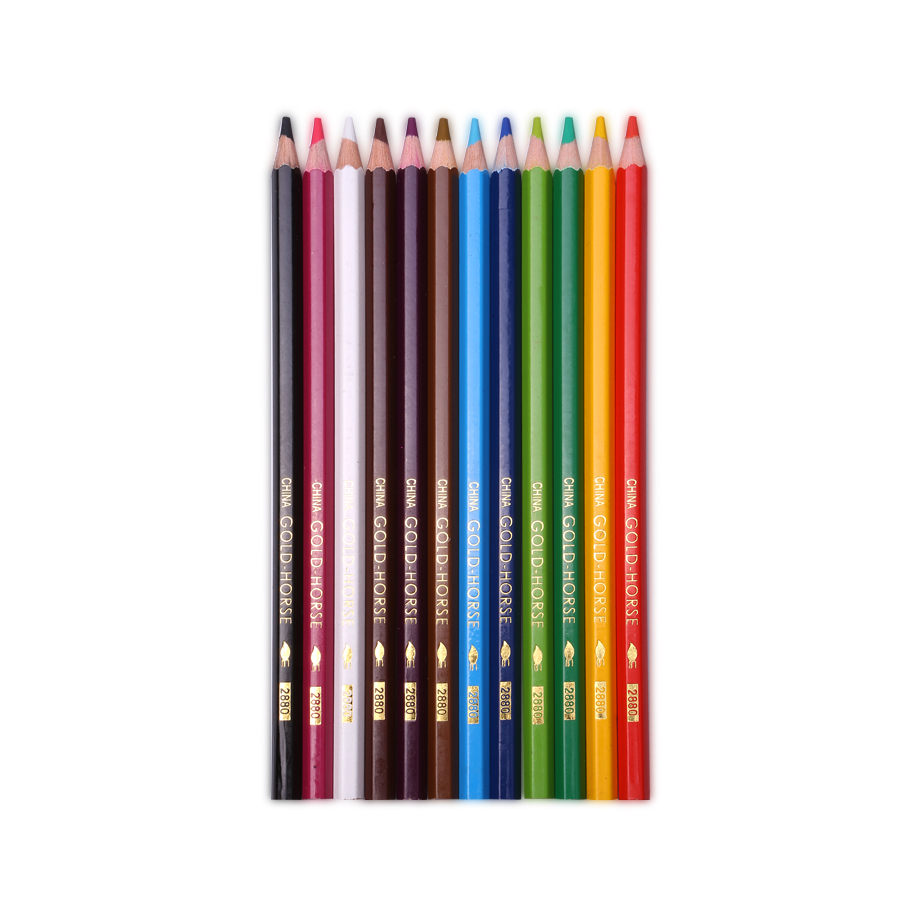 2880Hexagonal Water-soluble color pencil