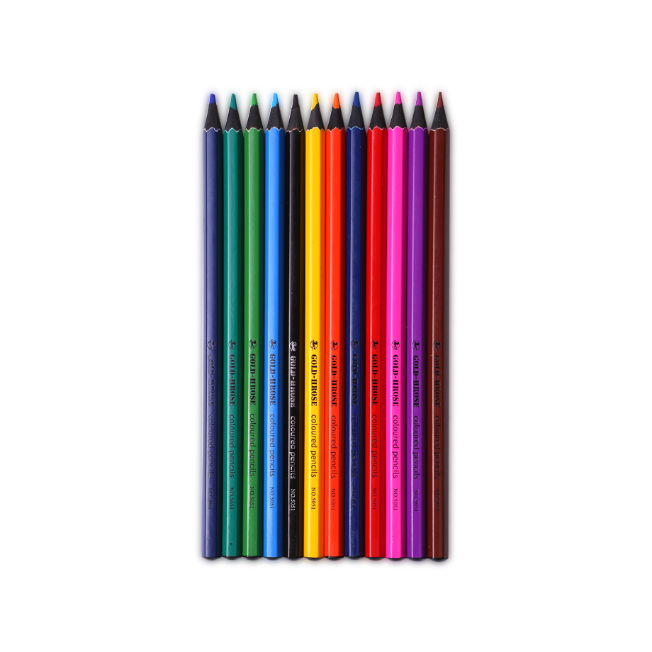 5051Black- wood color pencil, dipping end