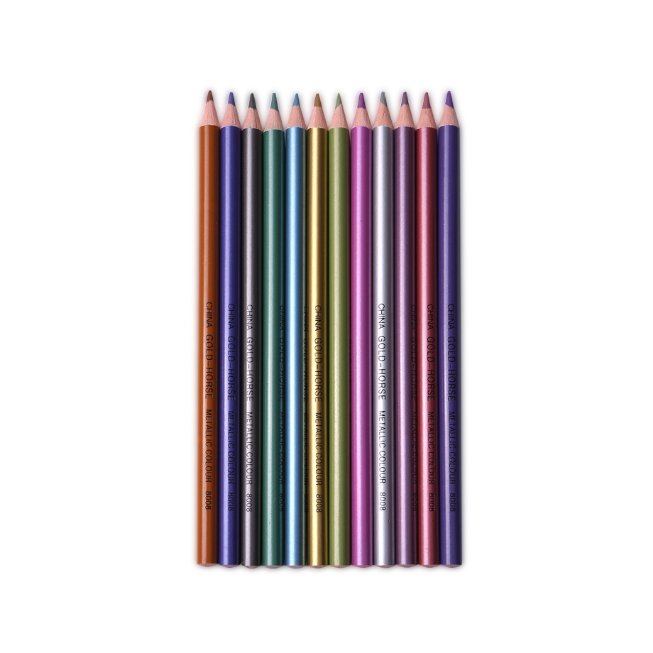 8008Metallic colored pencil