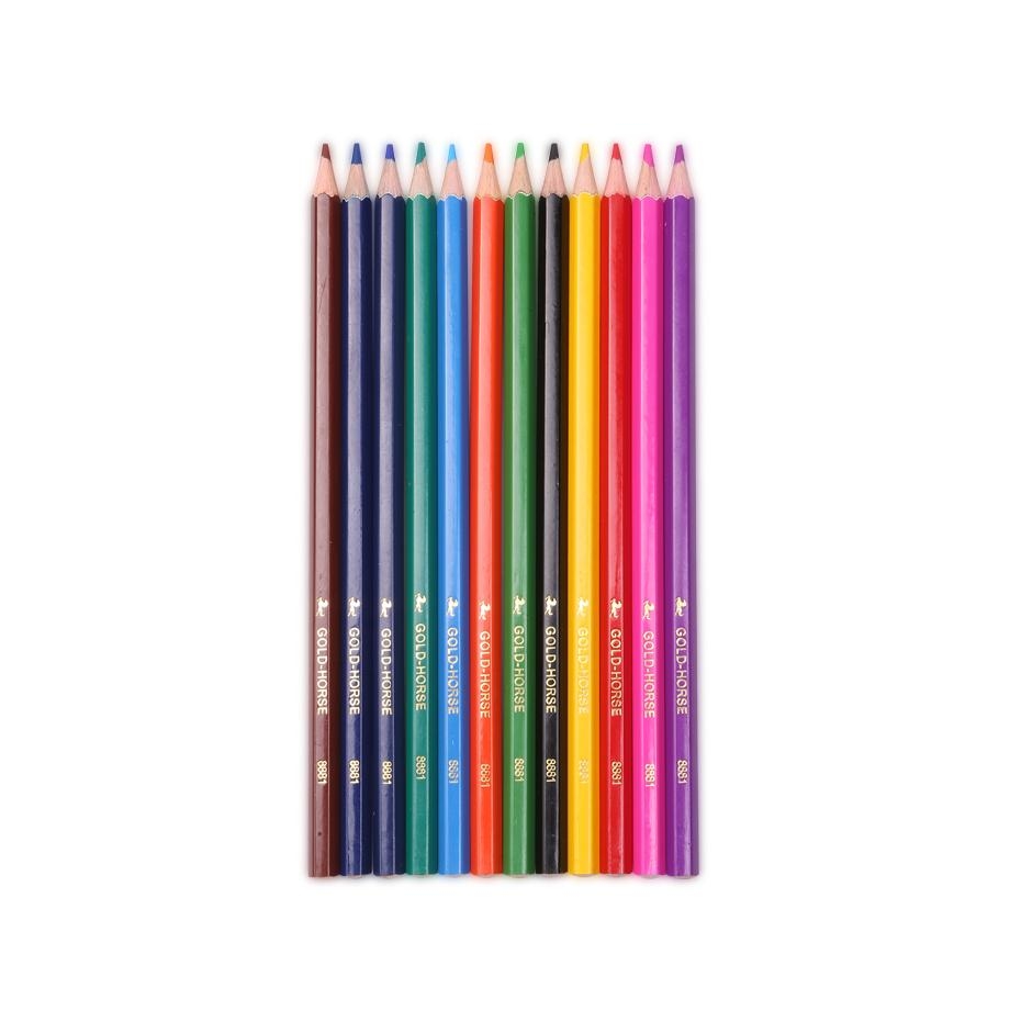 8881Hexagonal color pencil, regular lead