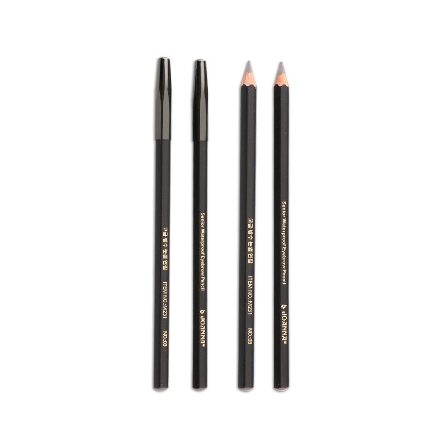 M231 EYEBROW PENCIL,HEX.SHAPE BLACK METAL CAP